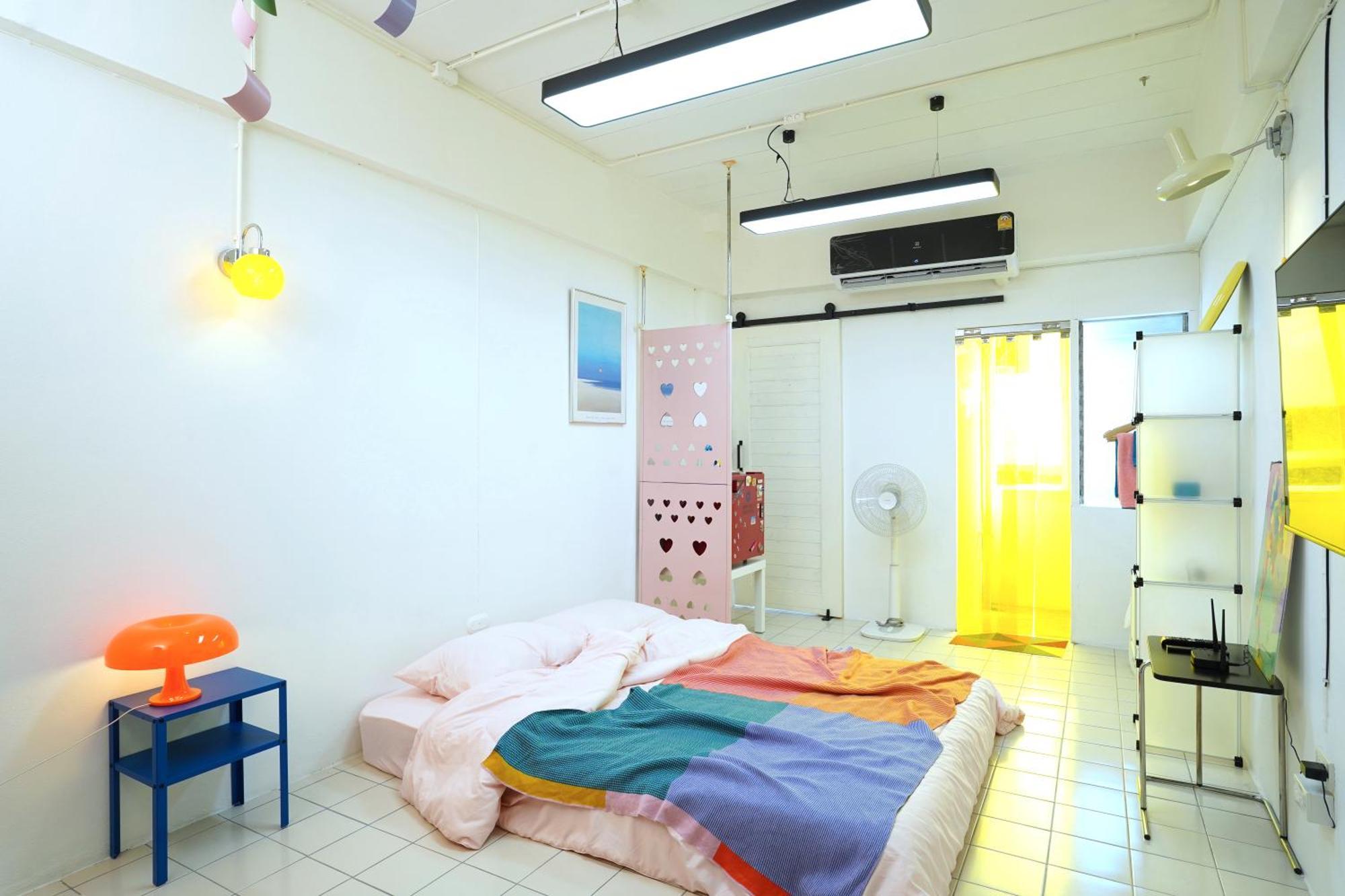 Modern Art - Lat Phrao Near Mrt Mahat Thai Apartamento *